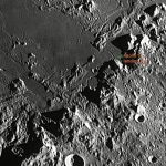 A picture of Hadley Rille on the Moon taken by John Tipping.