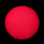 Picture of the sun's chromosphere