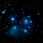 The picture of the Pleiades.